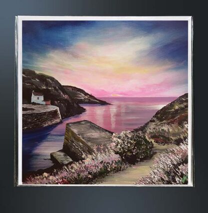 Evening Gathers.  Greetings Card. - Image 2