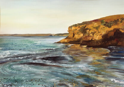 Lion Rock, Broad Haven. Original Painting. - Image 3