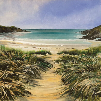 Wider Wales - Cable Bay. Original Painting.