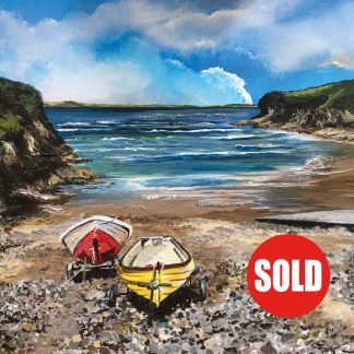 Little Haven Boats. Original Painting