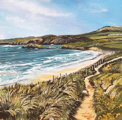 A Walk to Whitesands. Original Painting - Image 3