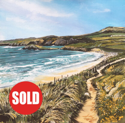 A Walk to Whitesands. Original Painting