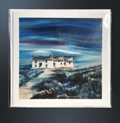 Midnight Preseli Cottage. Greetings Card. - Image 2