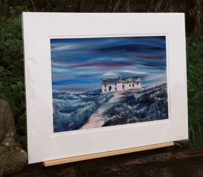 Midnight Preseli Cottage.  Fine Art Giclée Print. - Image 2
