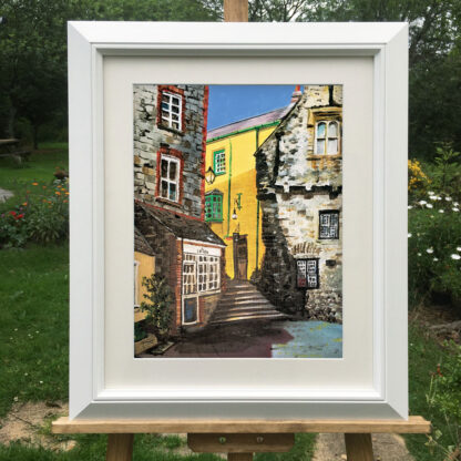 Bluest of Skies (Tenby Merchant’s House). Original Painting - Image 2
