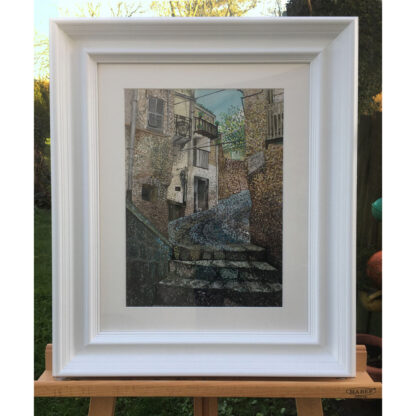 Vintage Sicily 1980. Original Painting - Image 2