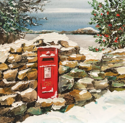 Nadolig Llawen. Original Painting - Image 3