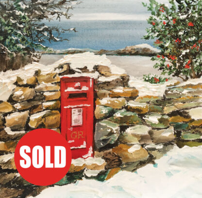 Nadolig Llawen. Original Painting