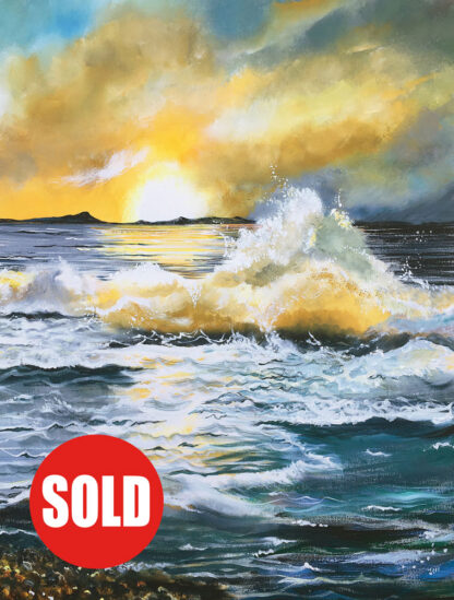 Rise in Glory. Original Painting