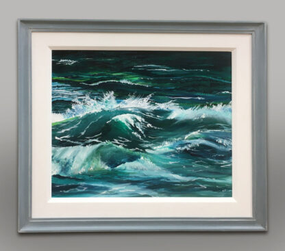 Gentle's Waves. Original Painting. - Image 2