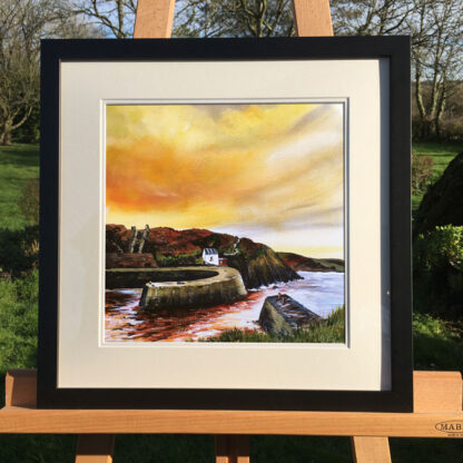Golden Sunset (Original Painting) - Image 2