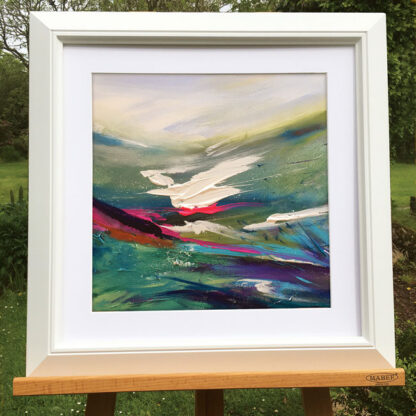 Plunge. (Pure Energy below the water’s surface). Original Painting - Image 2