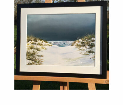 Winter Path Through.  Original Painting. - Image 2