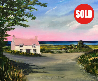 Road to Abercastle. Original Painting.