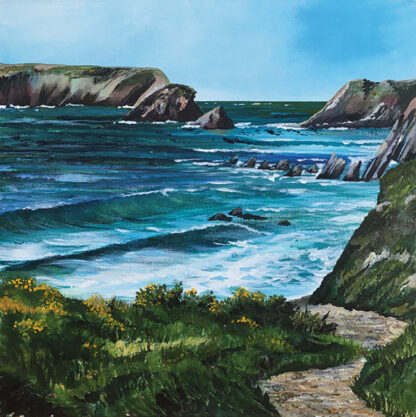 Island Blue - Fine Art Giclée Print.