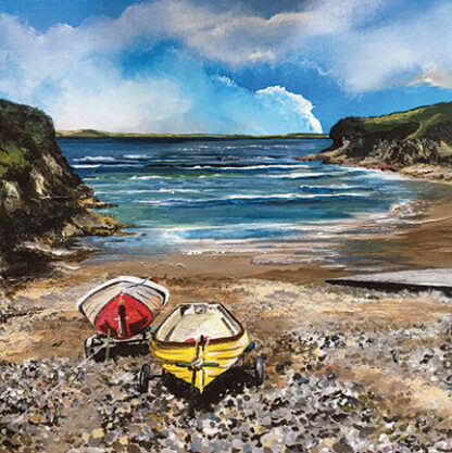 Little Haven Boats. Original Painting