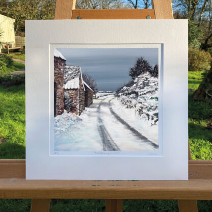 Talbenny Snow.  Fine Art Giclée Print. - Image 2