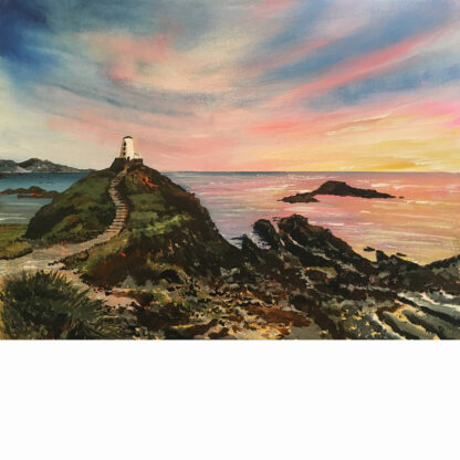 Wider Wales - Llanddwyn Island. Original Painting
