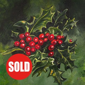 Holly. Original Painting