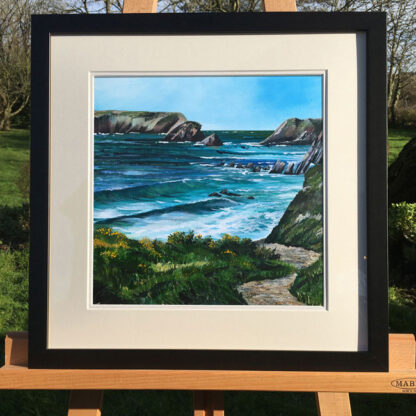Island Blue - Original Painting - Image 2