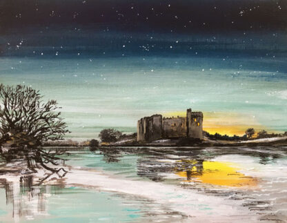 Sunrise Carew. Original Painting - Image 3