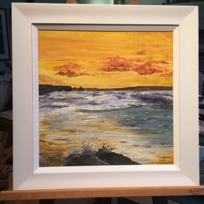 Newgale to Talbenny Church.  Original Painting. - Image 2