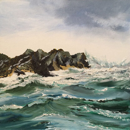Sea Jade.  Original Painting.