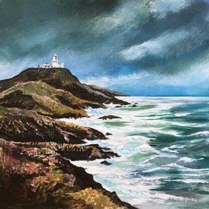 Stormy Strumble. Original Painting - Image 3