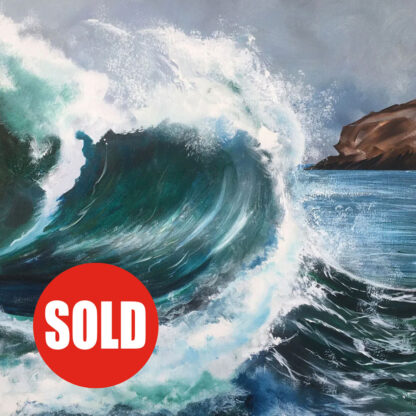 Twist and Shout (Right Panel). Original Painting