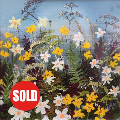Wildflower Lace. Original painting.