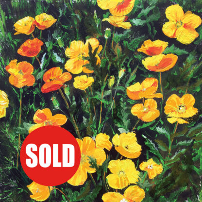 Melyn Hapus. Original painting.