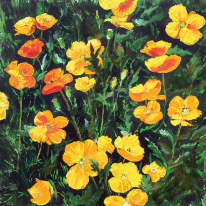 Melyn Hapus. Original painting. - Image 3