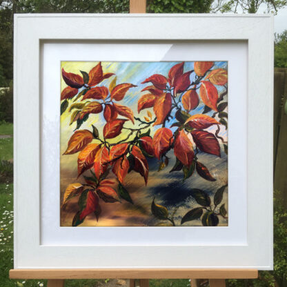 Autumn Falls. Original painting. - Image 2