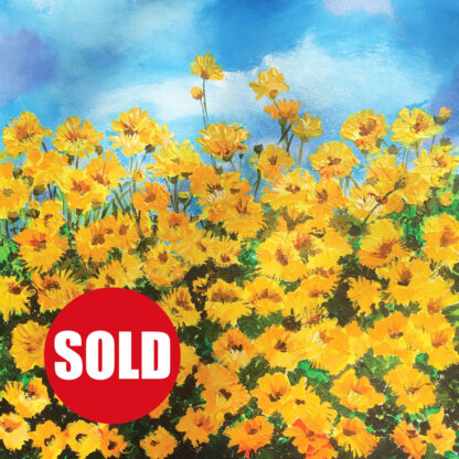 Yellow. (Sub-Marine) Original painting.