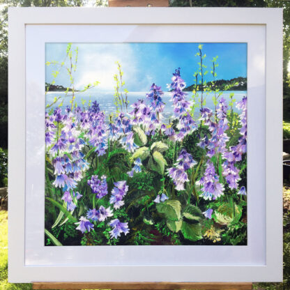 Bluebell Cool Sparkle. Original painting. - Image 2