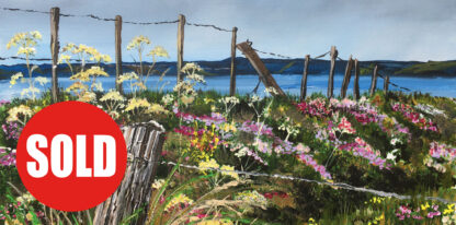 May the Fence. Original painting.