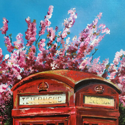 Cherry Call. Fine Art Giclée Print.