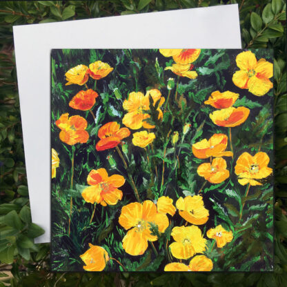 Melyn Hapus. Greetings card.
