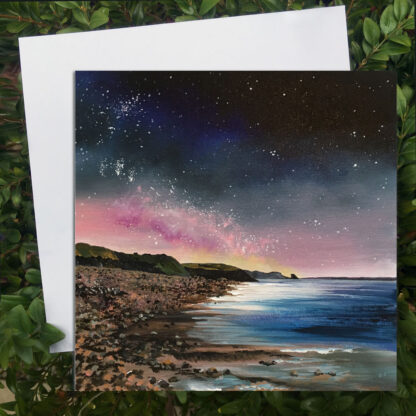 Newgale Starlight Greetings card.