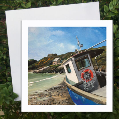 Abercastell. Greetings card.