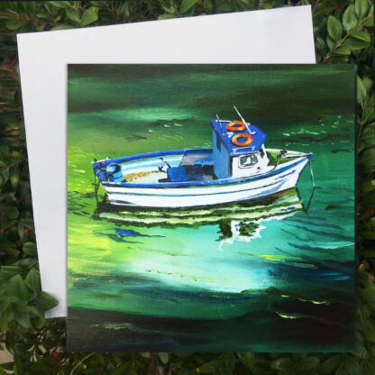 Dreamy Days. Greetings card.