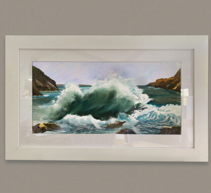 Brave the Waves. Original Painting. - Image 2