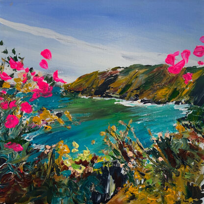 Above the Bay. Original Painting. - Image 3
