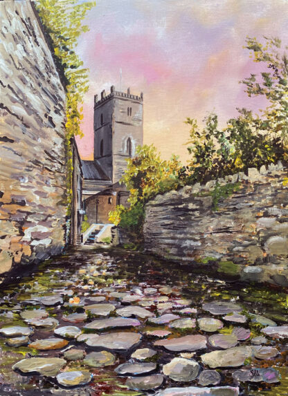 The Bishop's Steps. Original Painting. - Image 3