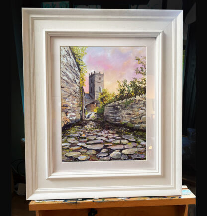 The Bishop's Steps. Original Painting. - Image 2