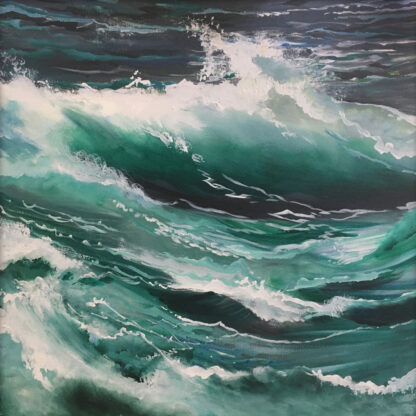 Seawater Swell. Original Painting. - Image 2