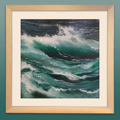 Seawater Swell. Original Painting. - Image 3