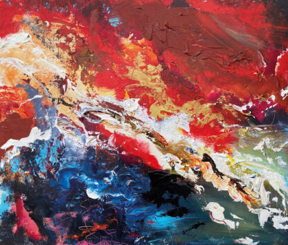 Schism in the Union. Original Painting.