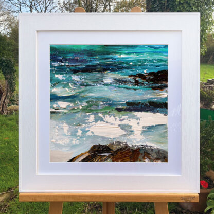 Seaside Abstract. Original Painting. - Image 2