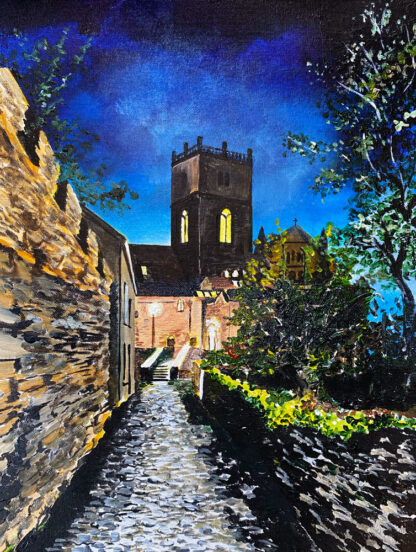 Steps into the Light. Original Painting. - Image 3